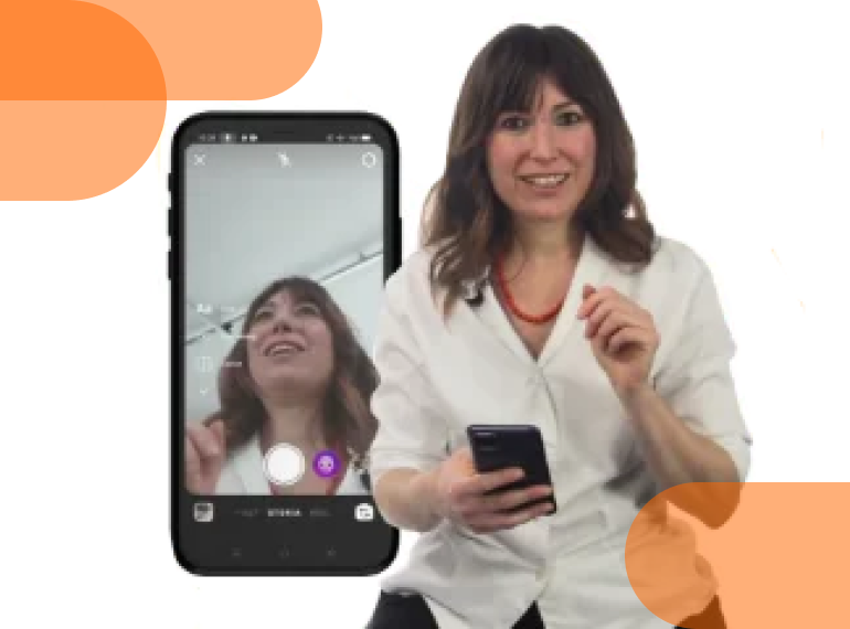 Carolina Borella spiega le piattaforme ai nonni