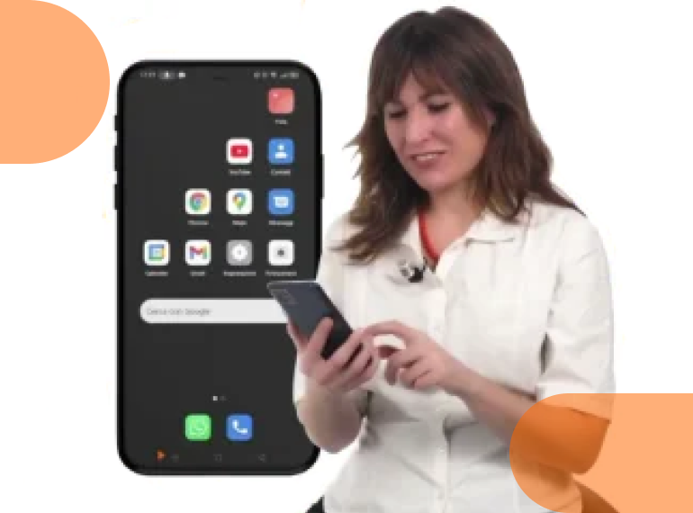 Carolina Borella spiega lo smartphone: gli strumenti ai nonni