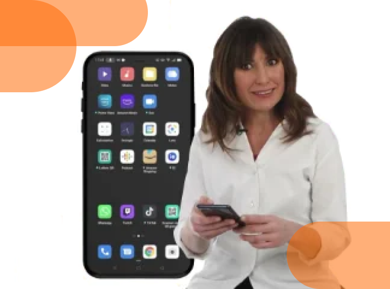 Carolina Borella spiega le applicazioni ai nonni