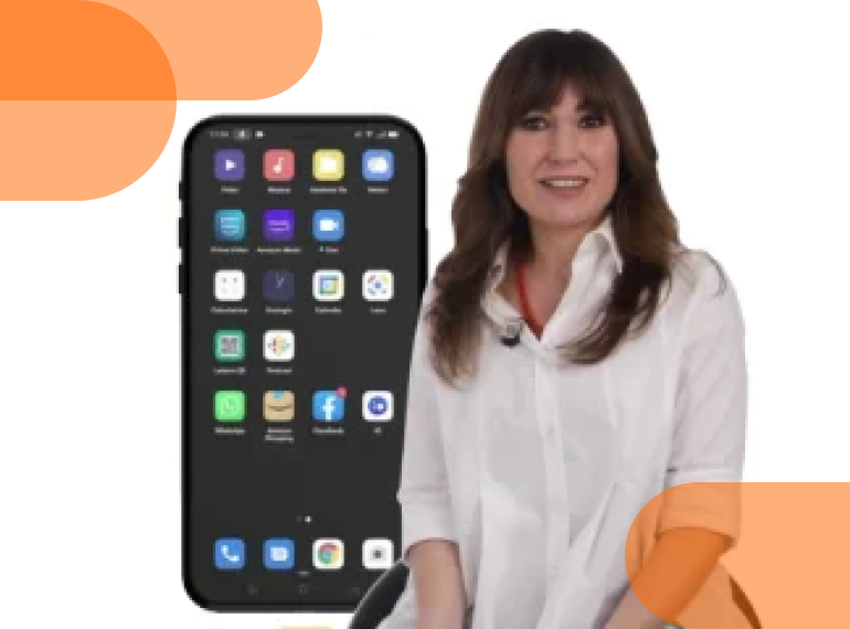 Carolina Borella spiega lo SPID ai nonni